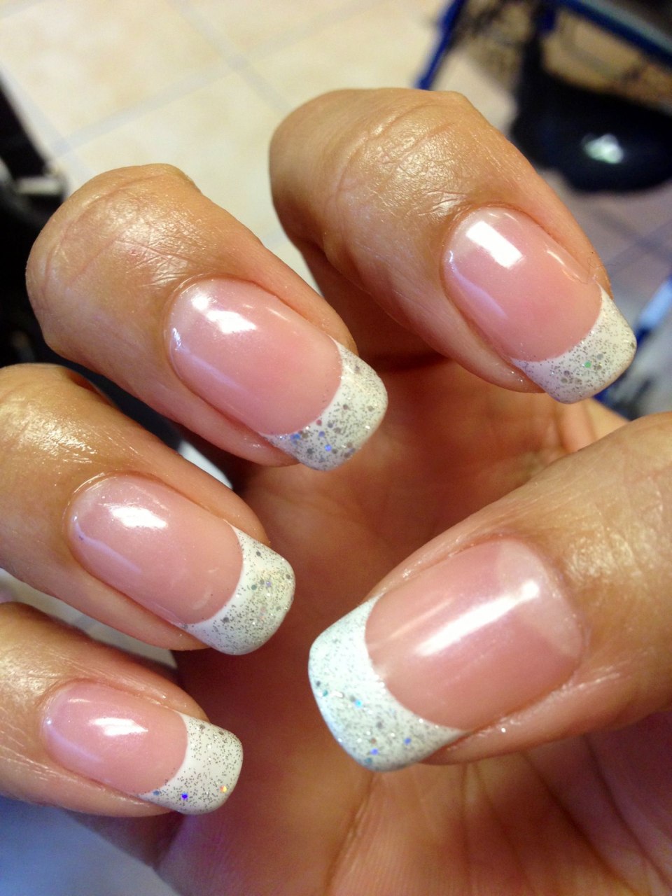 Маникюр французский френч