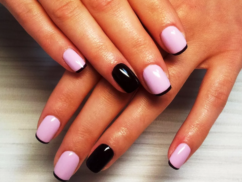 Маникюр шеллак