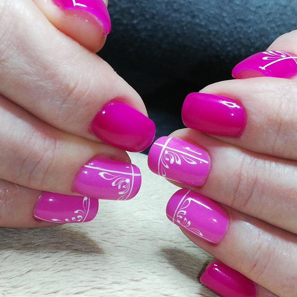 Шеллак ярко розовый