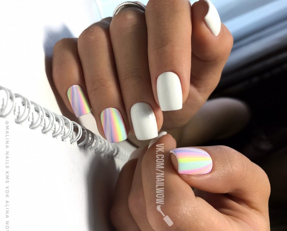 Ногти светоотражающие блёстки