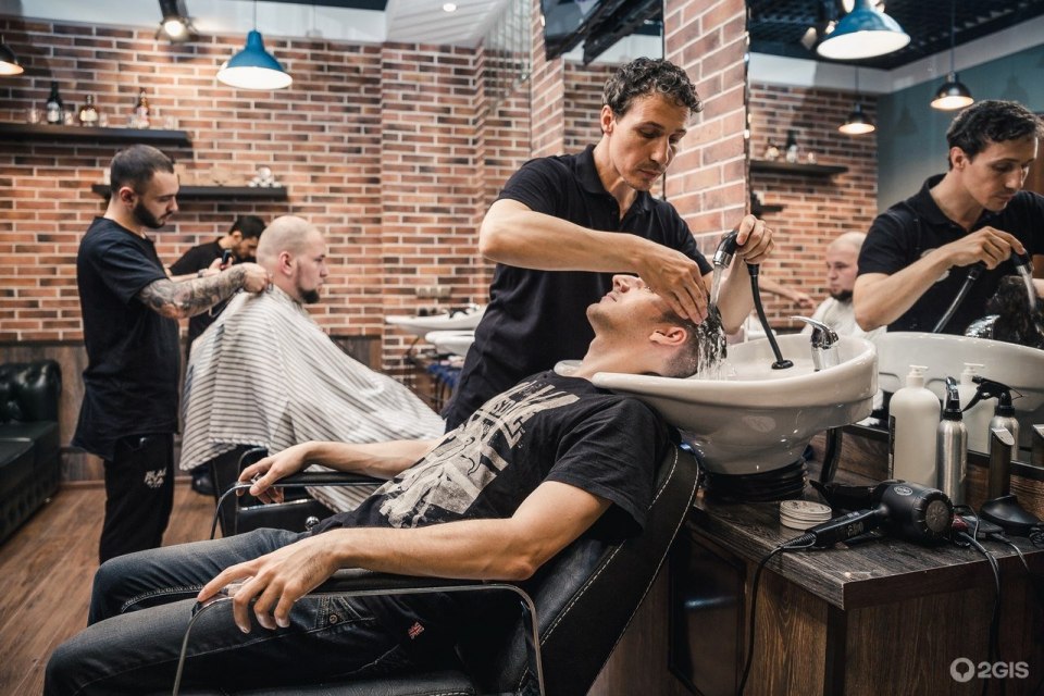 Техника стрижки бороды барбершоп