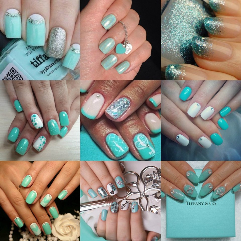 Шеллак цвет Тиффани