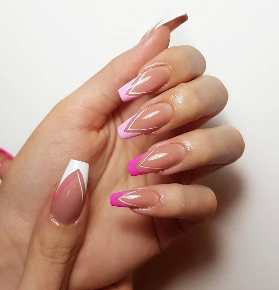 Френч на миндалевидных 2021