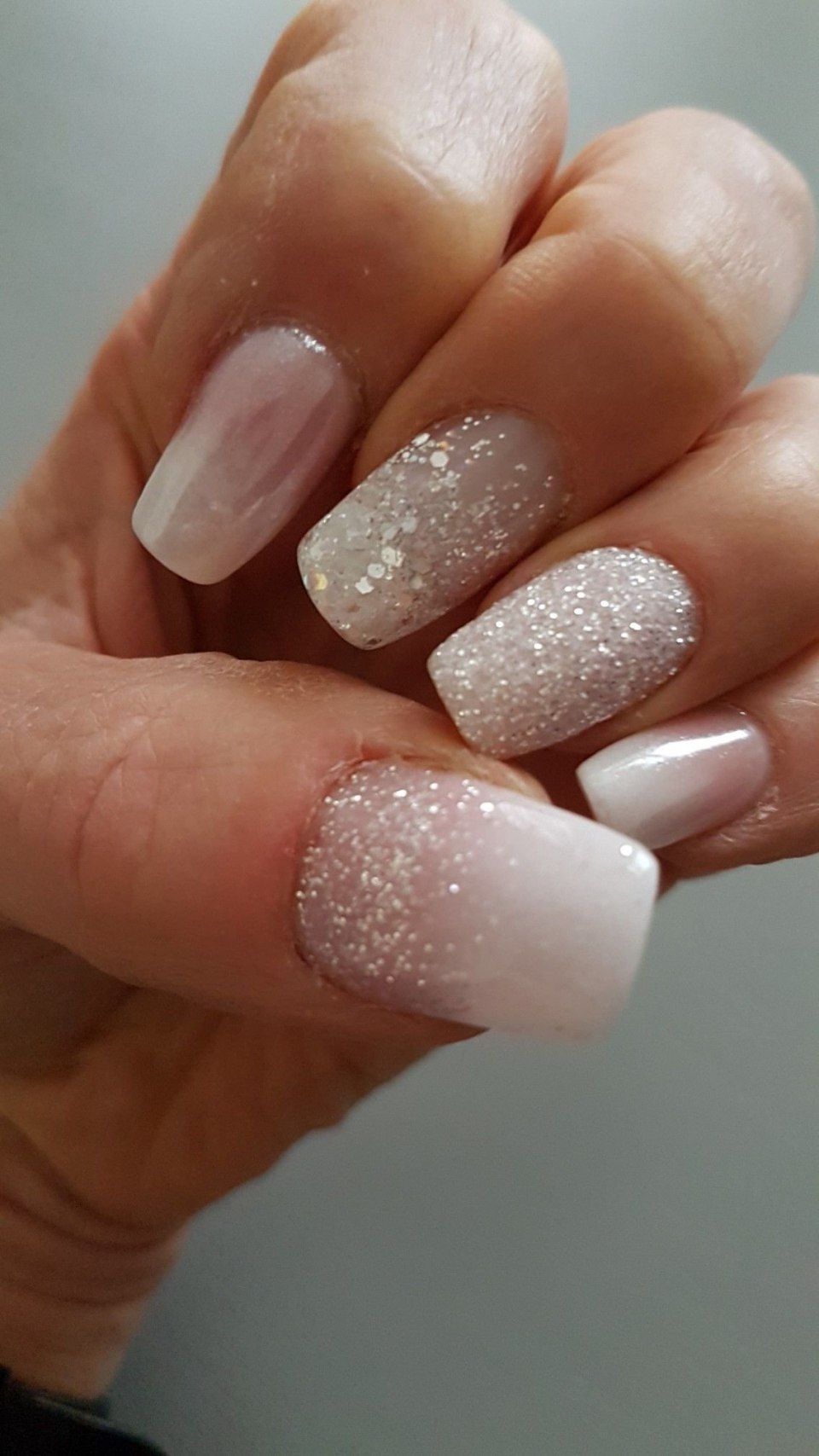 Нюдовый френч 2021 миндаль