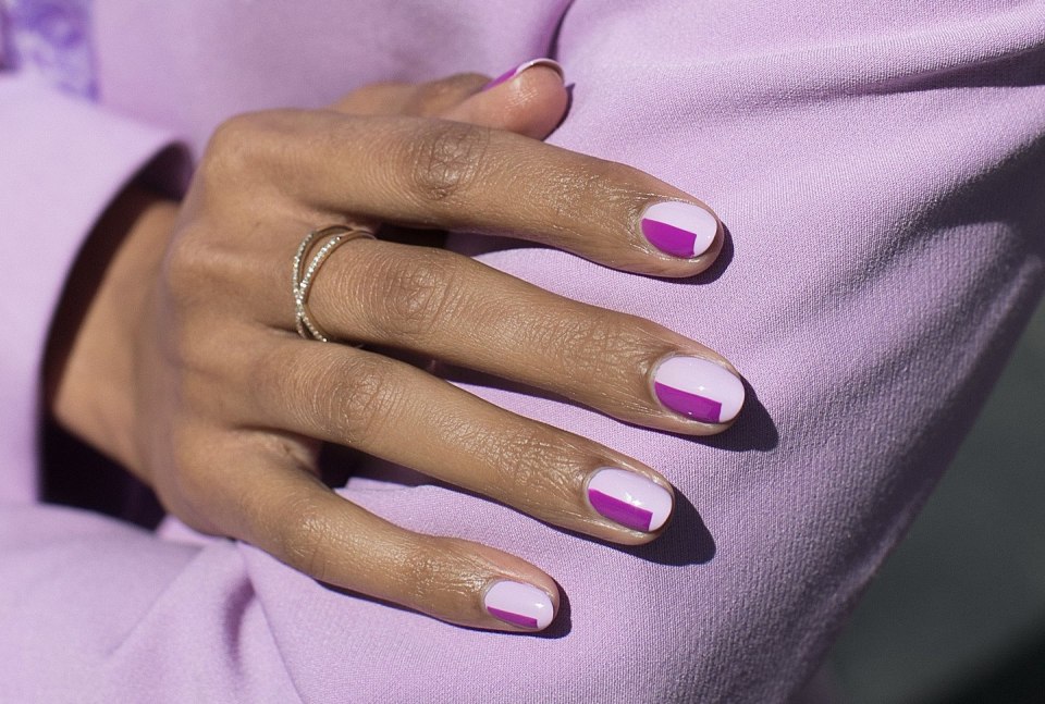 Модное окрашивание ногтей 2021