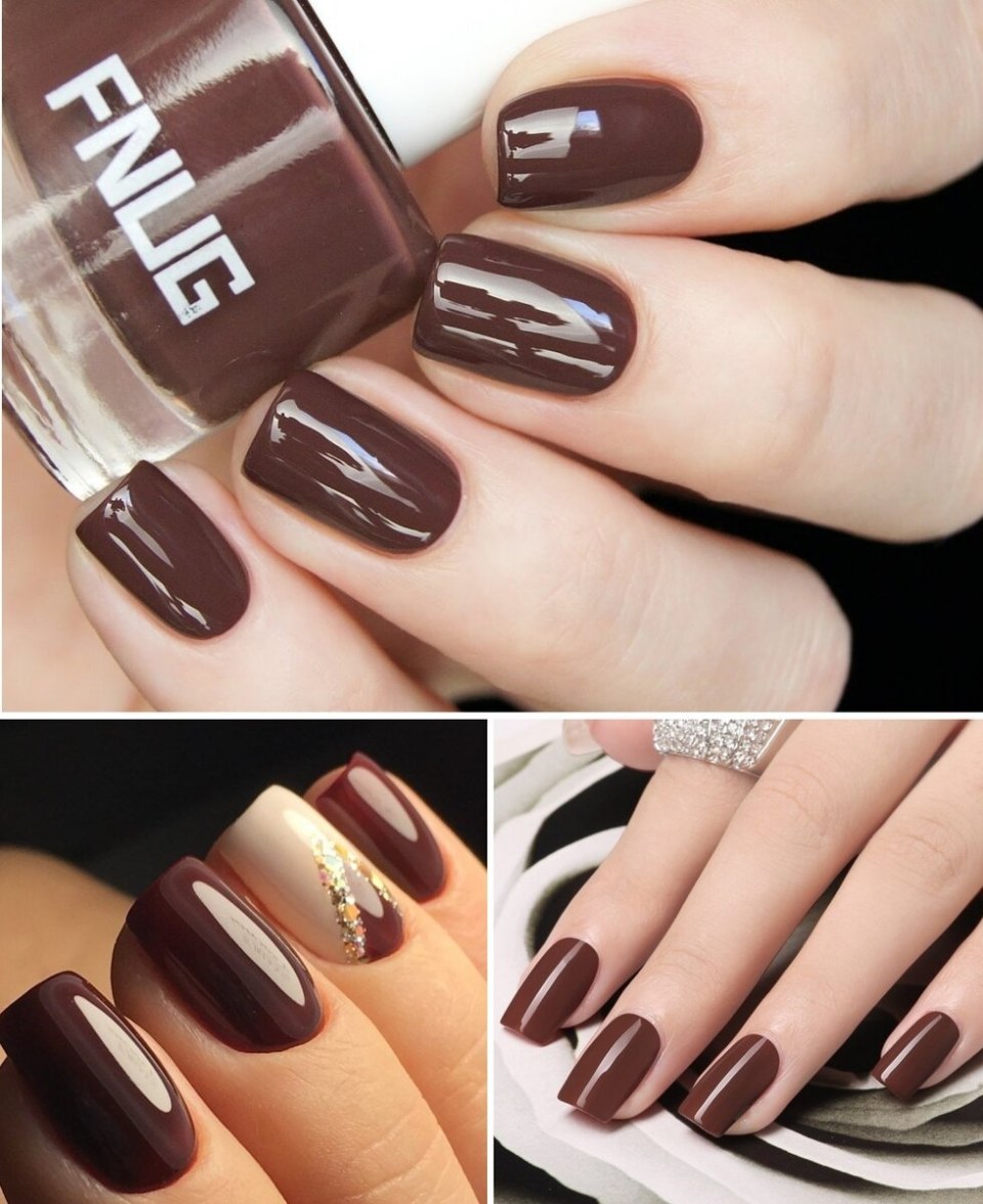 Цвет ногтей этой осенью