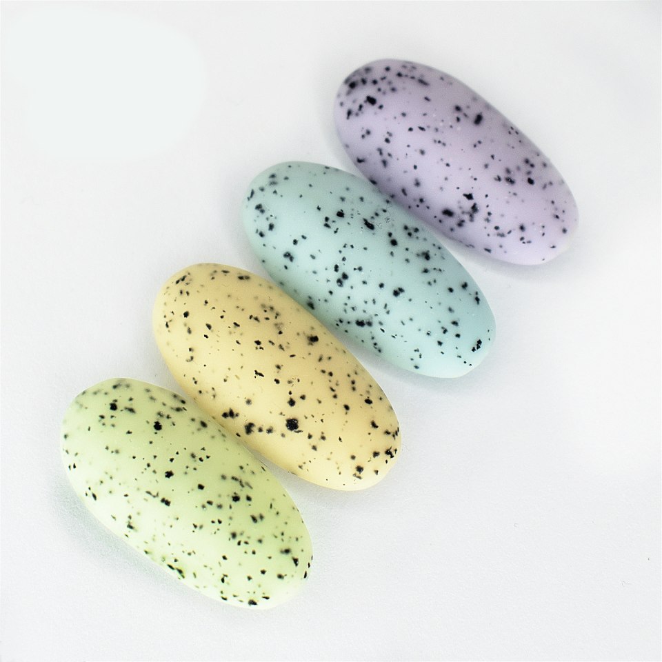 Дизайн ногтей перепелиное яйцо