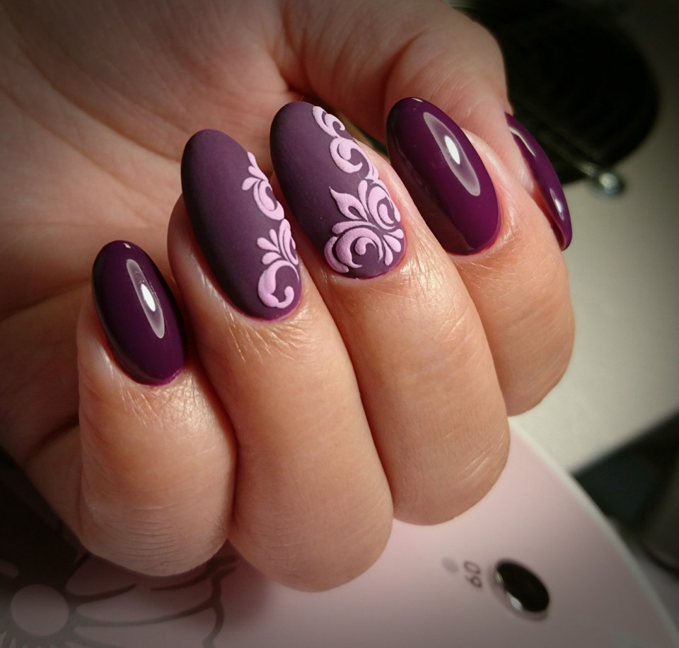 Маникюр гель лаком