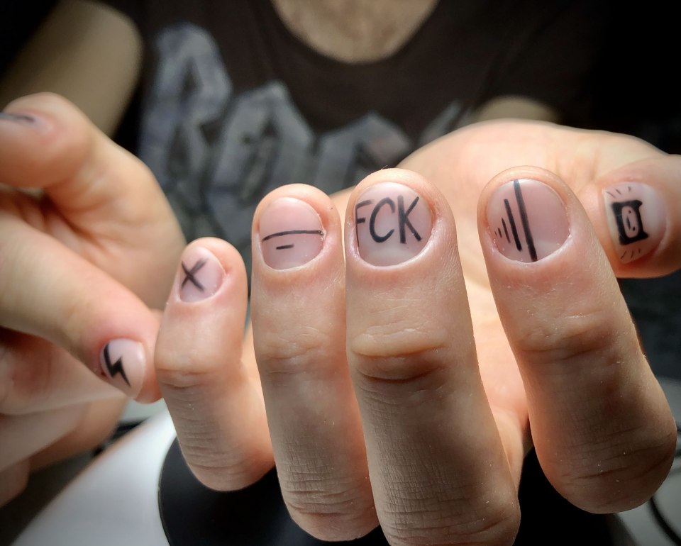 Маникюр для мужчин