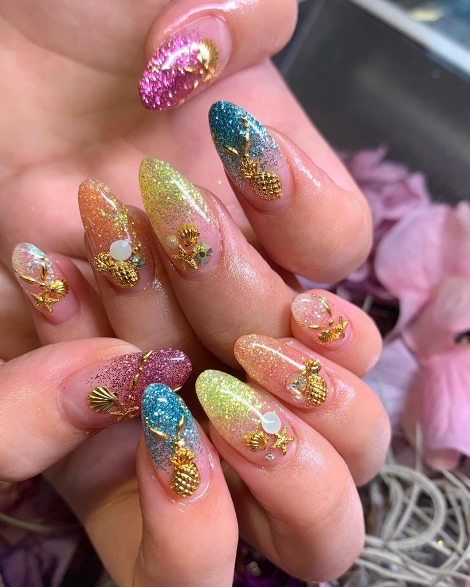 Самые красивые ногти на лето