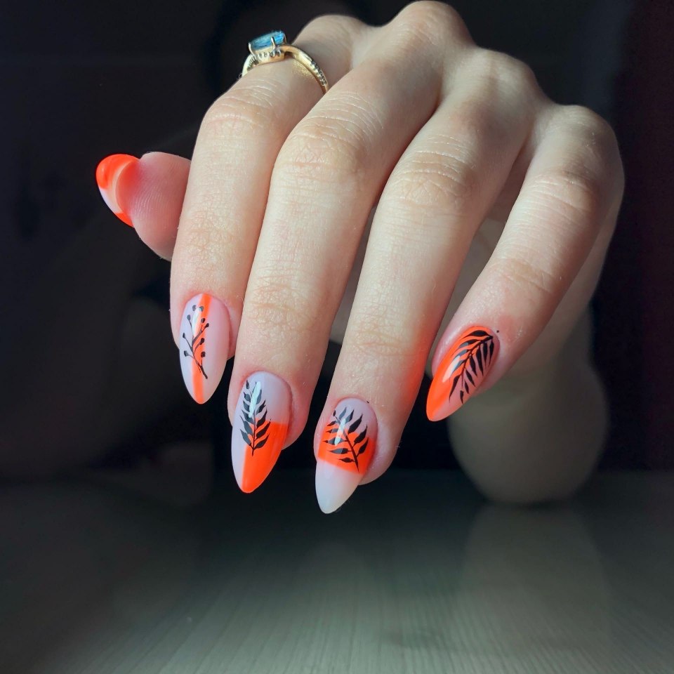 Классные ногти летний вариант