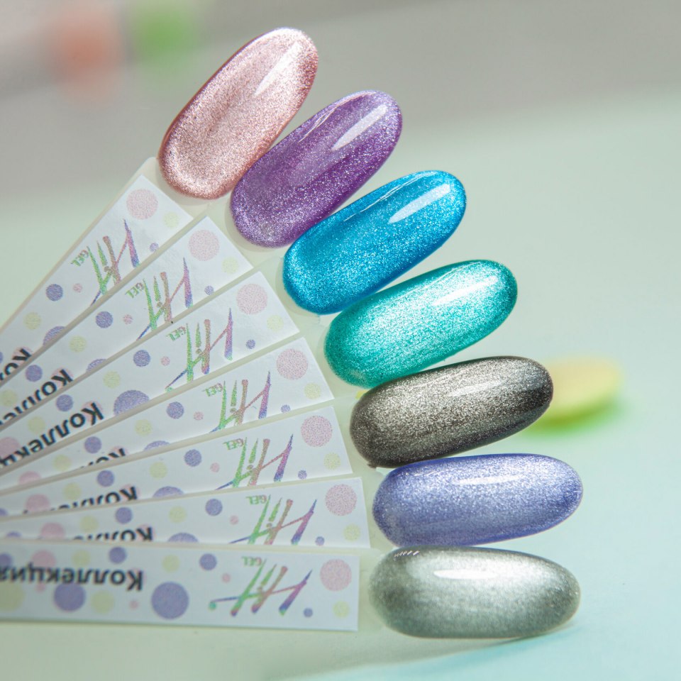 Гель лак TM Hit Gel Silver