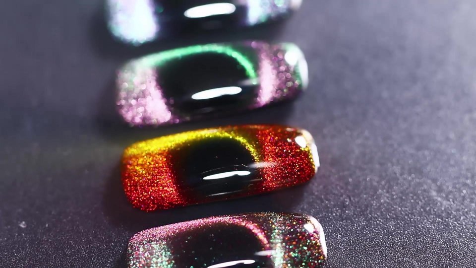 Лак кошачий глаз 5д хамелеон