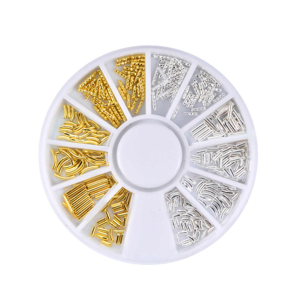 Металлические украшения для ногтей