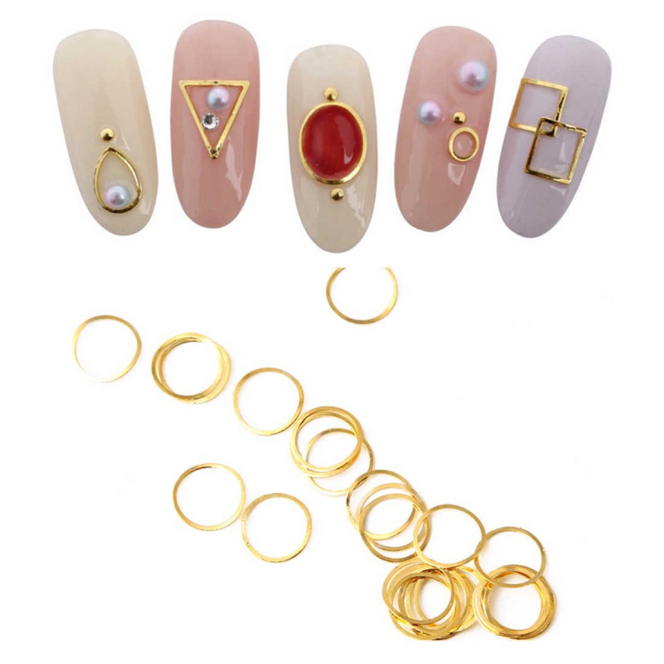 Украшения для ногтей кольца