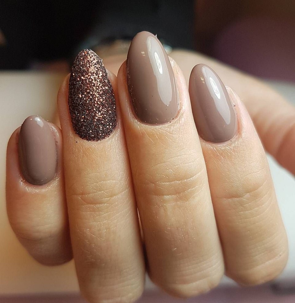 Коричневый гель лак