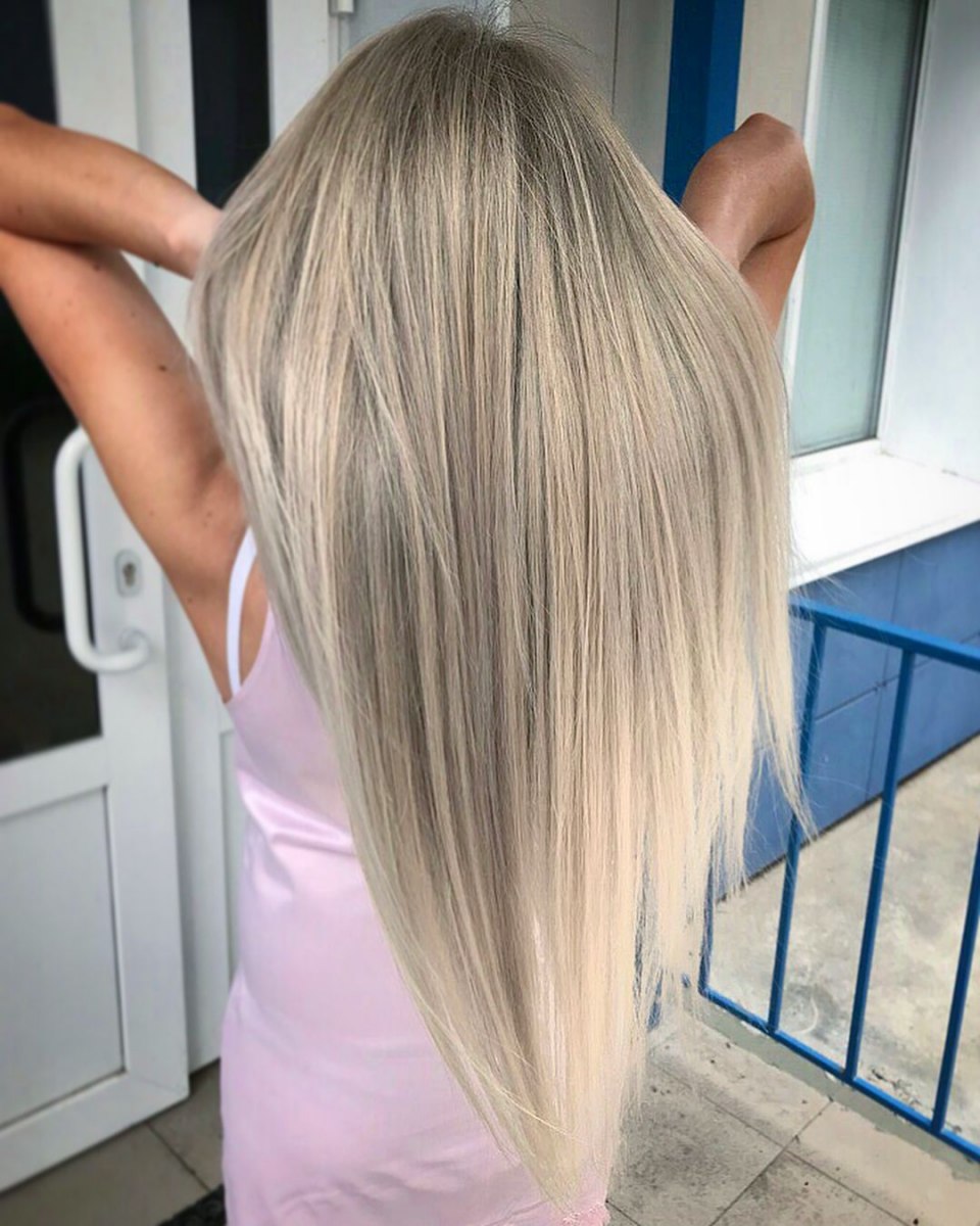 Шатуш холодный блонд