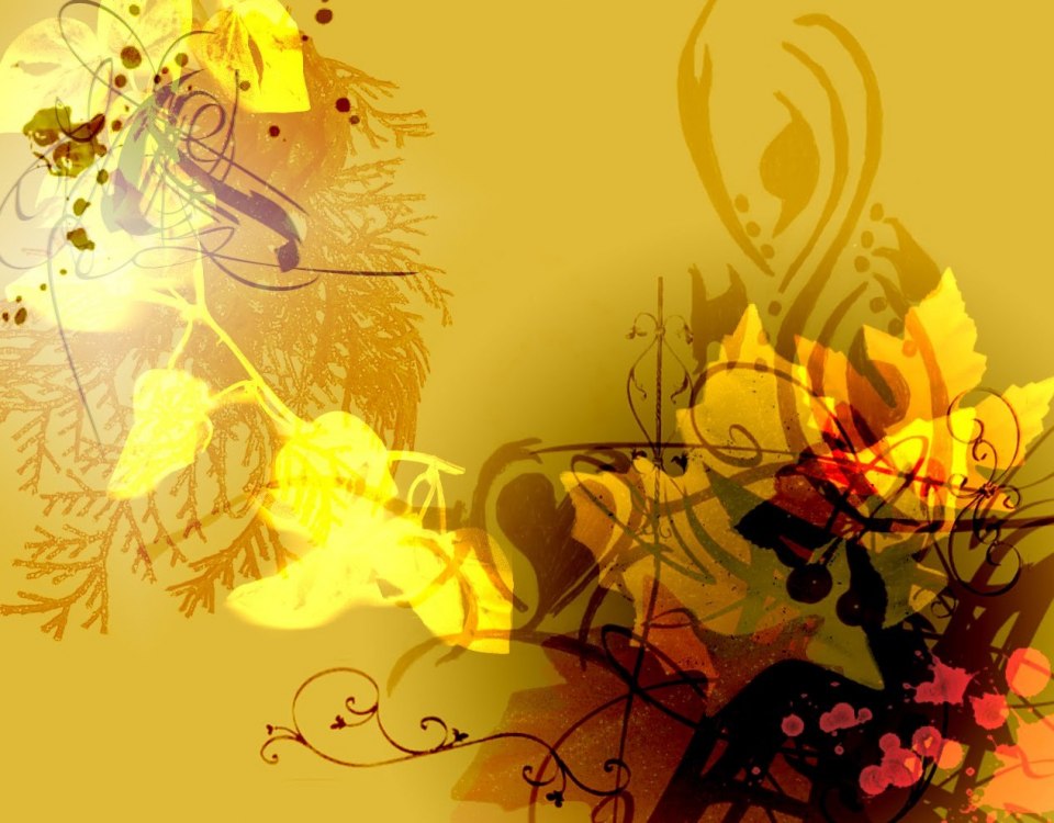 Осень абстракция