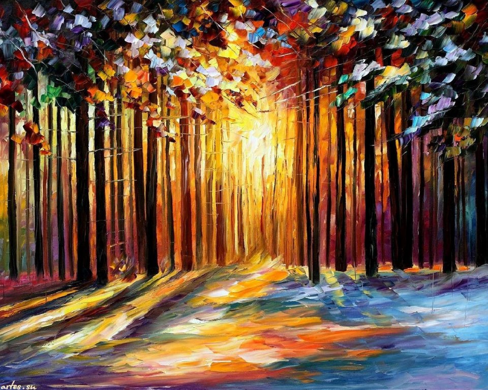 Леонид Афремов художник