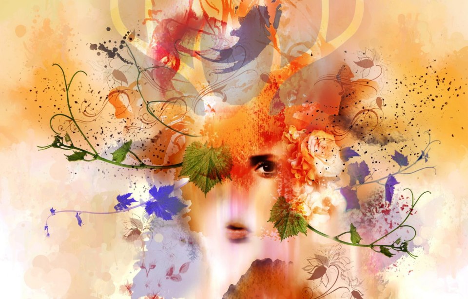 Осень абстракция