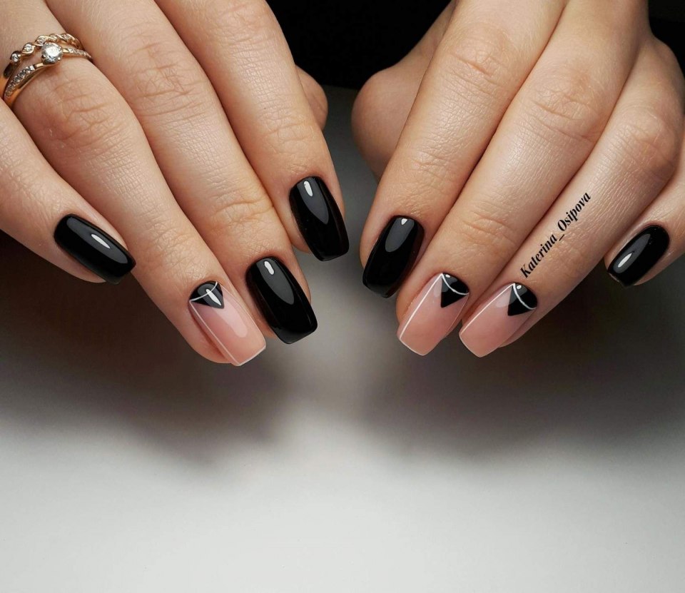 Черные ногти