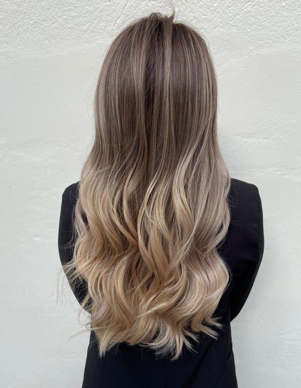 AIRTOUCH на длинные волосы