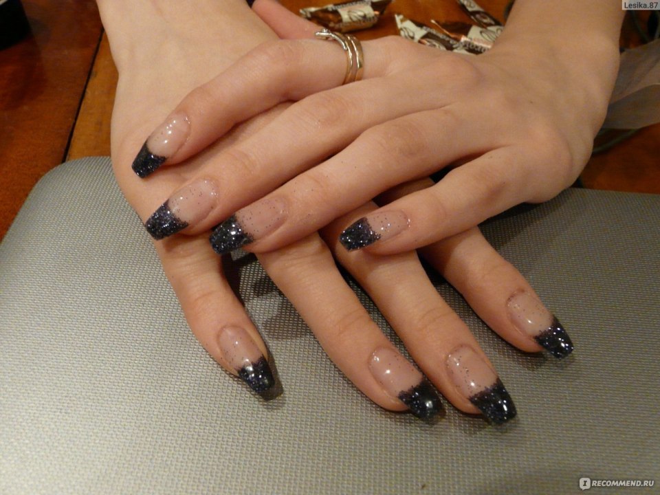 Цветной френч с блестками