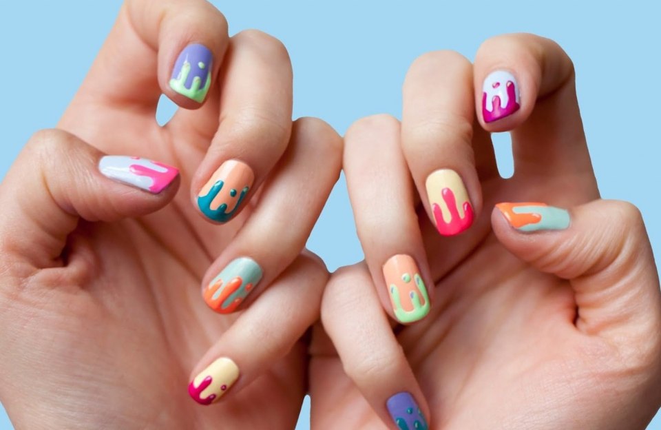 Маникюр на лето для подростков