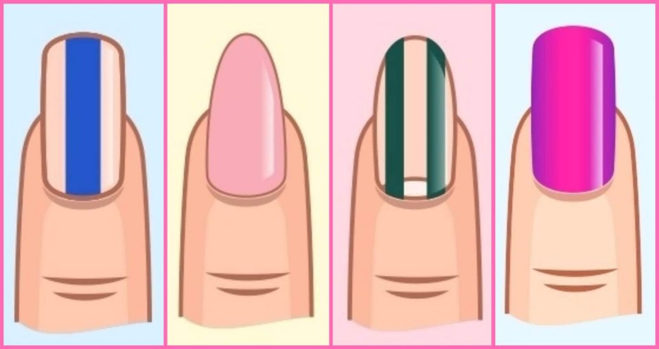 Лёгкие красивые формы ногтей