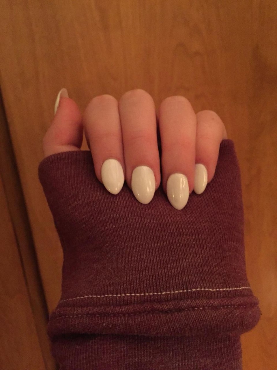 Трапециевидная форма ногтей