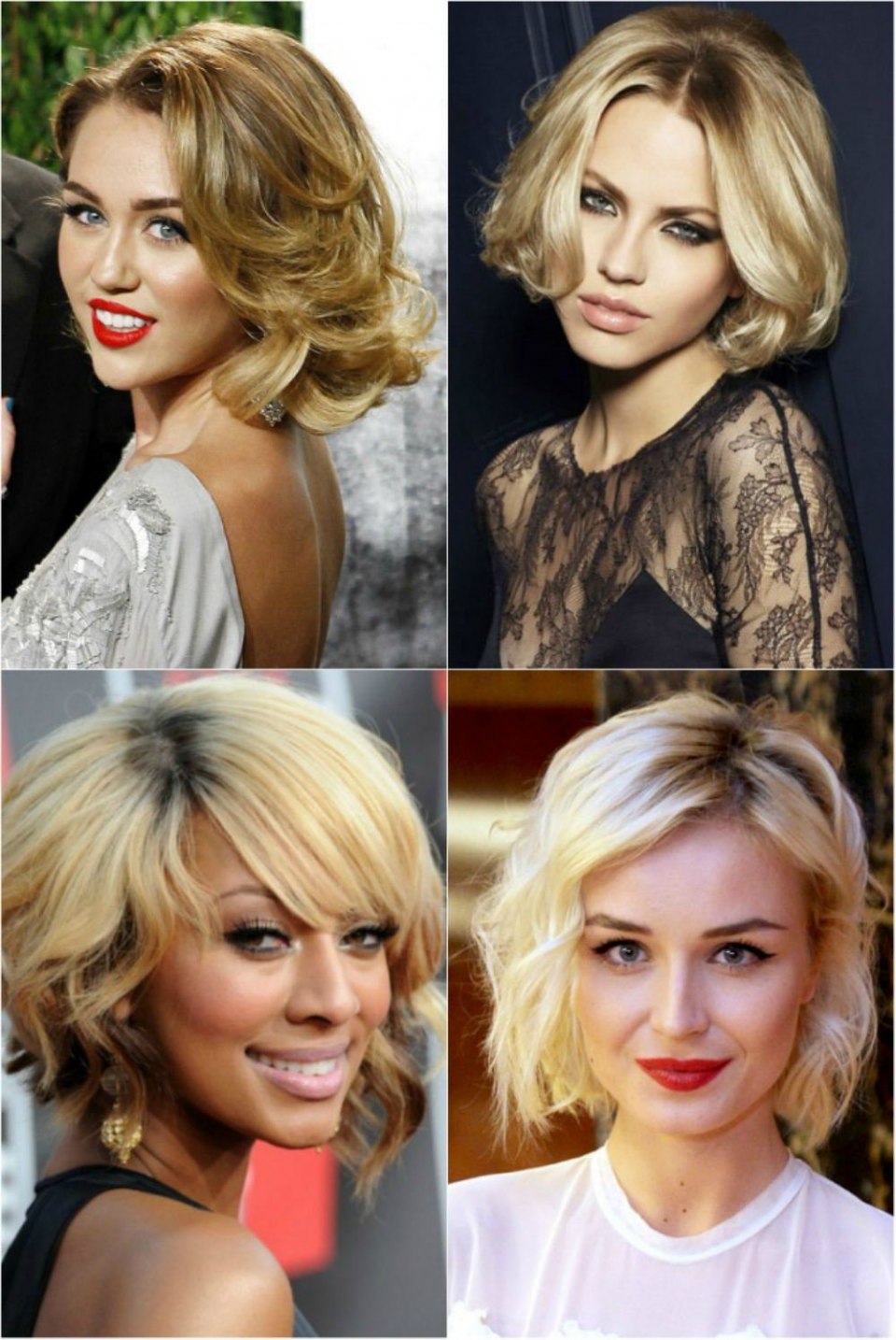 Прически на каре