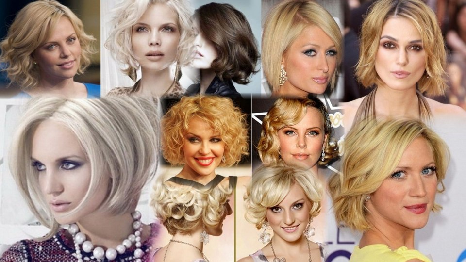 Укладка Боб каре кудри