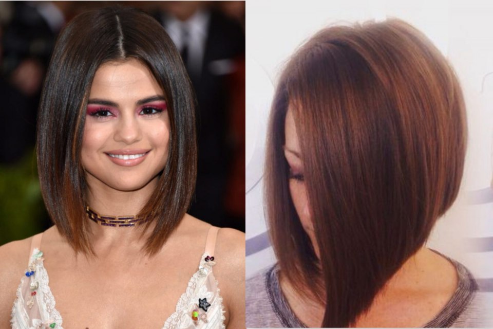 Jessica Alba straight hair