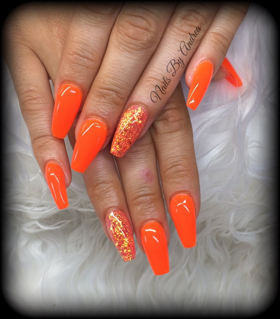 Яркий френч