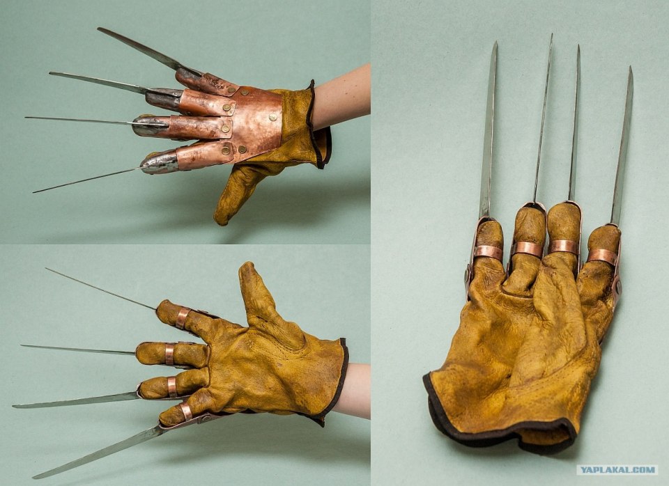 Кастет на руке