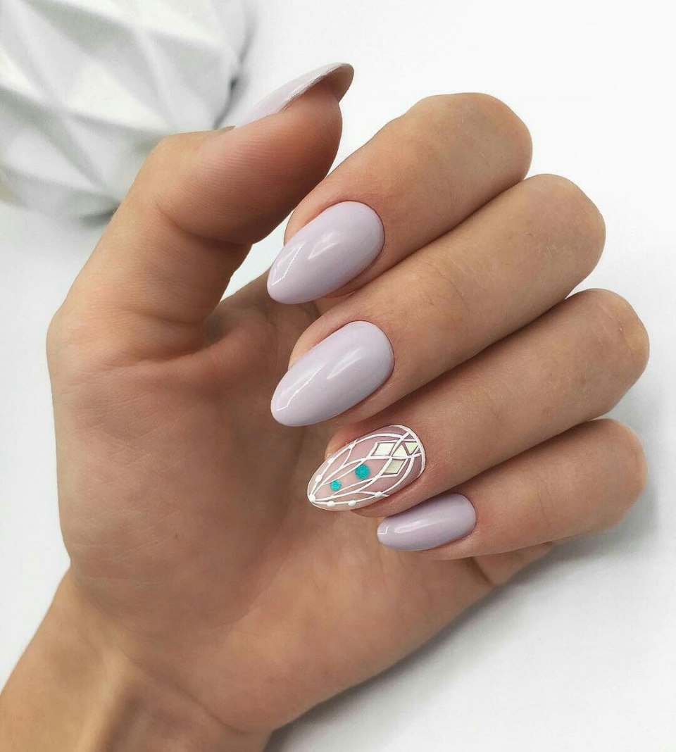 Ногти в пастельных тонах 2020