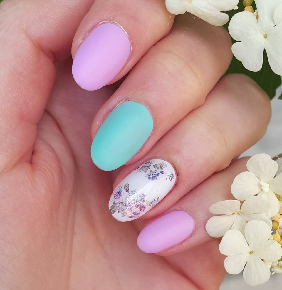 Маникюрпастыльные тона