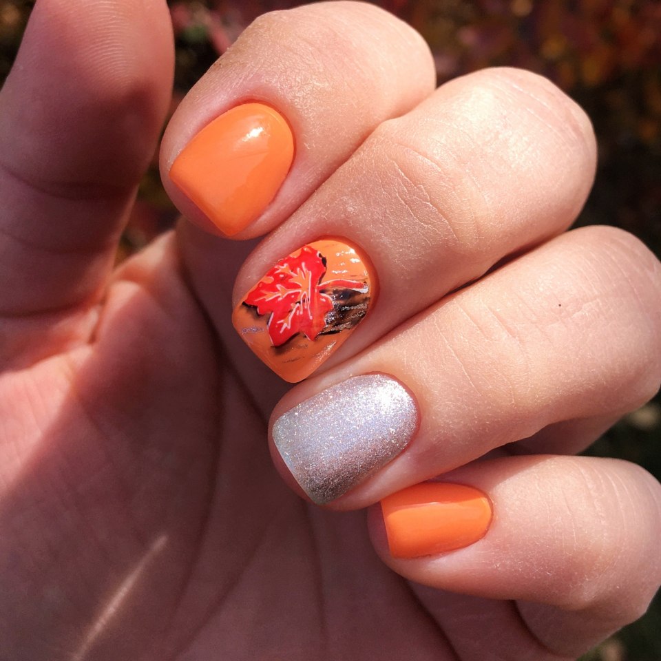 Комбинированный маникюр