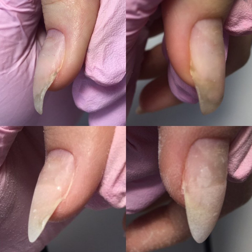 Маникюр с точками