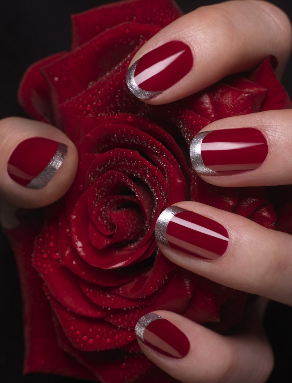 Идеи красного маникюра