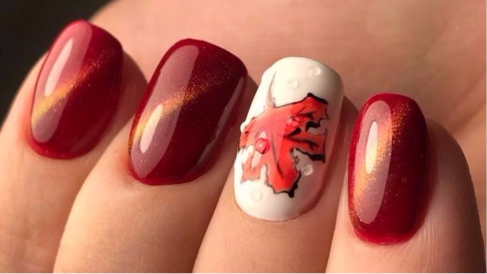 Ногти на холодную осень