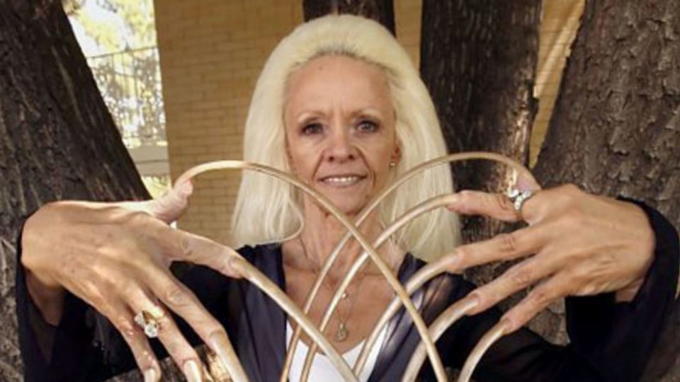 Маникюр на длинные