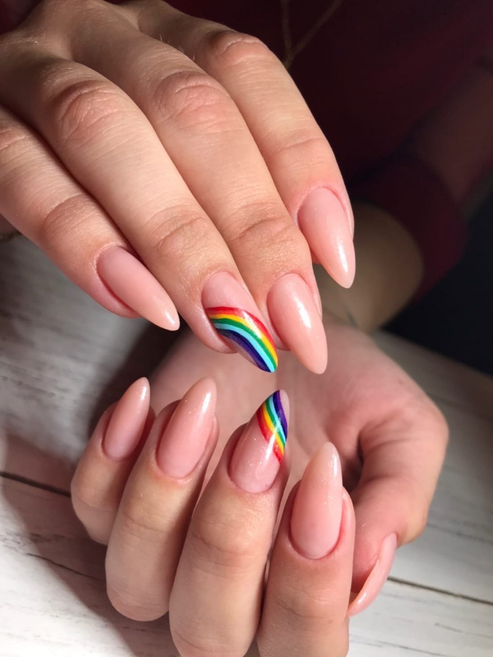 Красивый выкладной френч