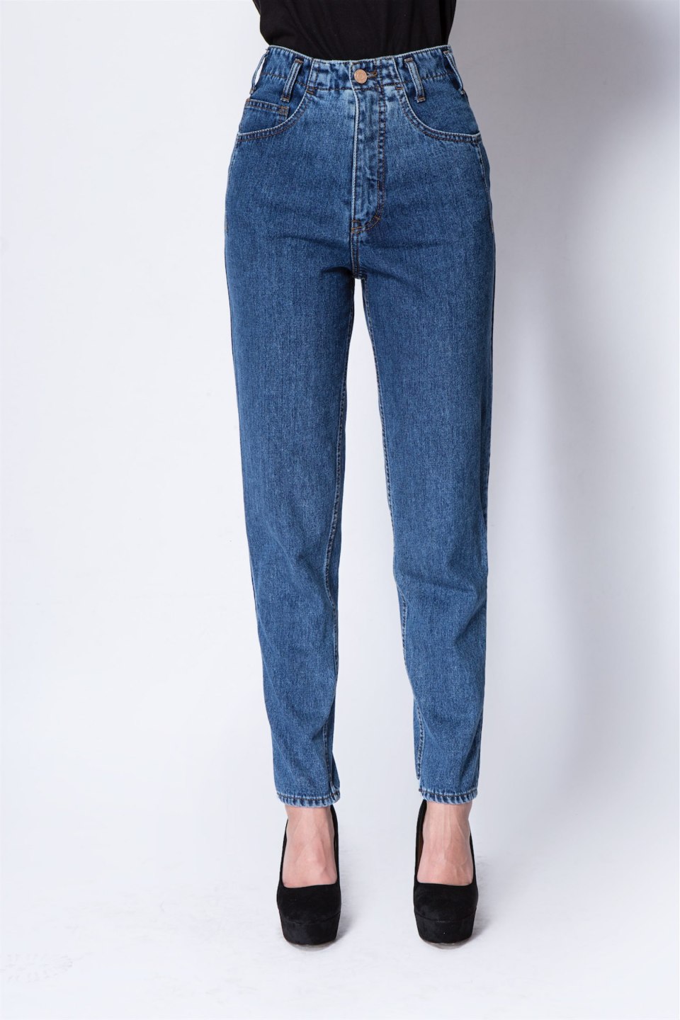 Джинсы High Rise mom Fit