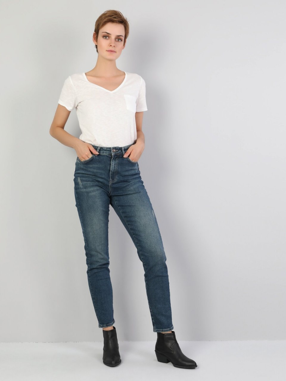 Золла джинсы мом