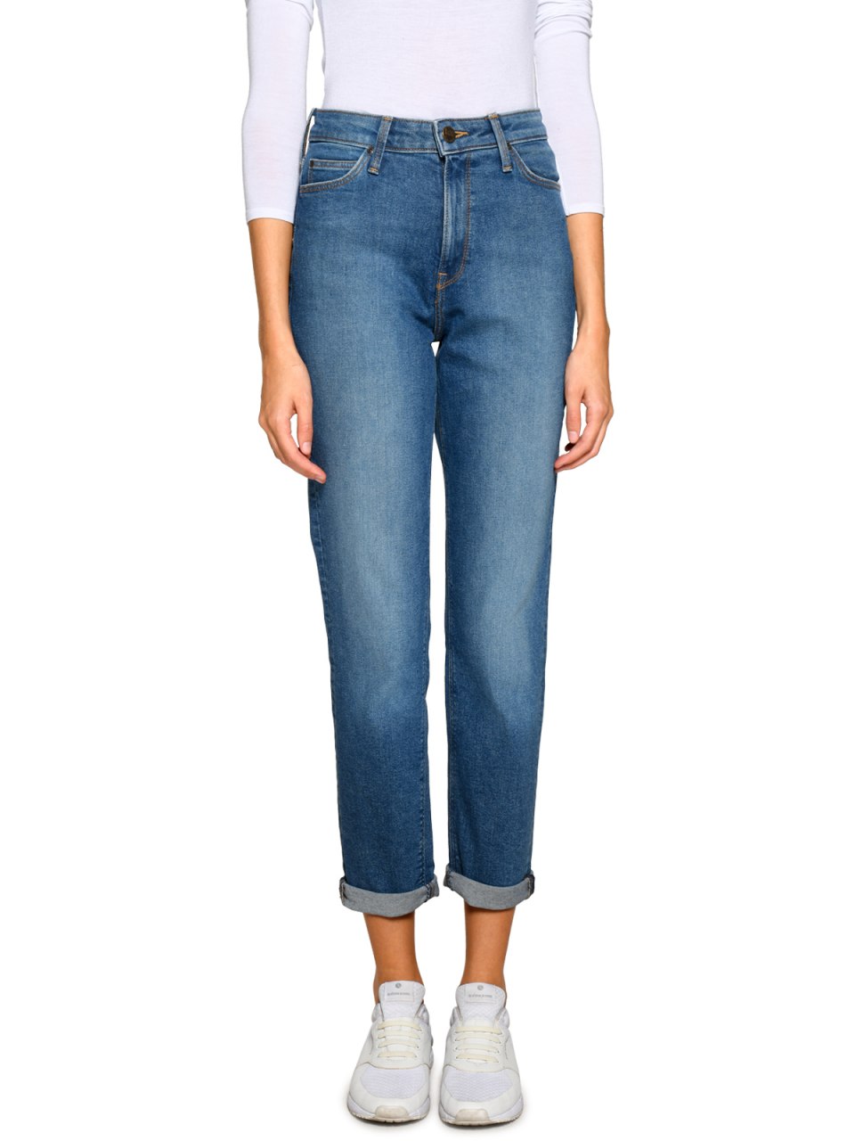 Джинсы мом манго