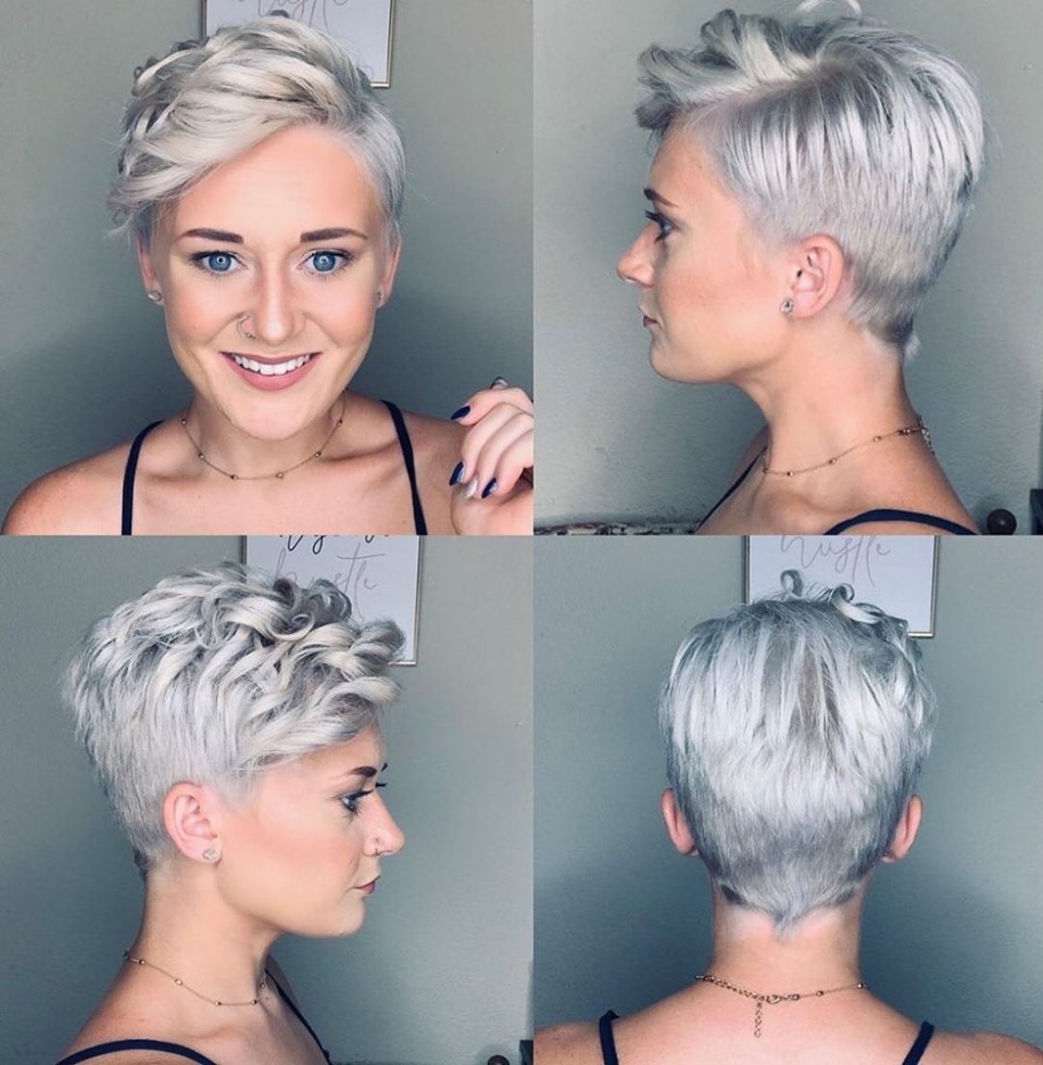 Короткие стрижки с разных ракурсов