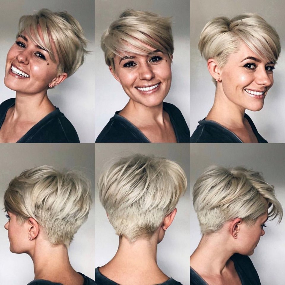 Пикси-Боб стрижка короткая