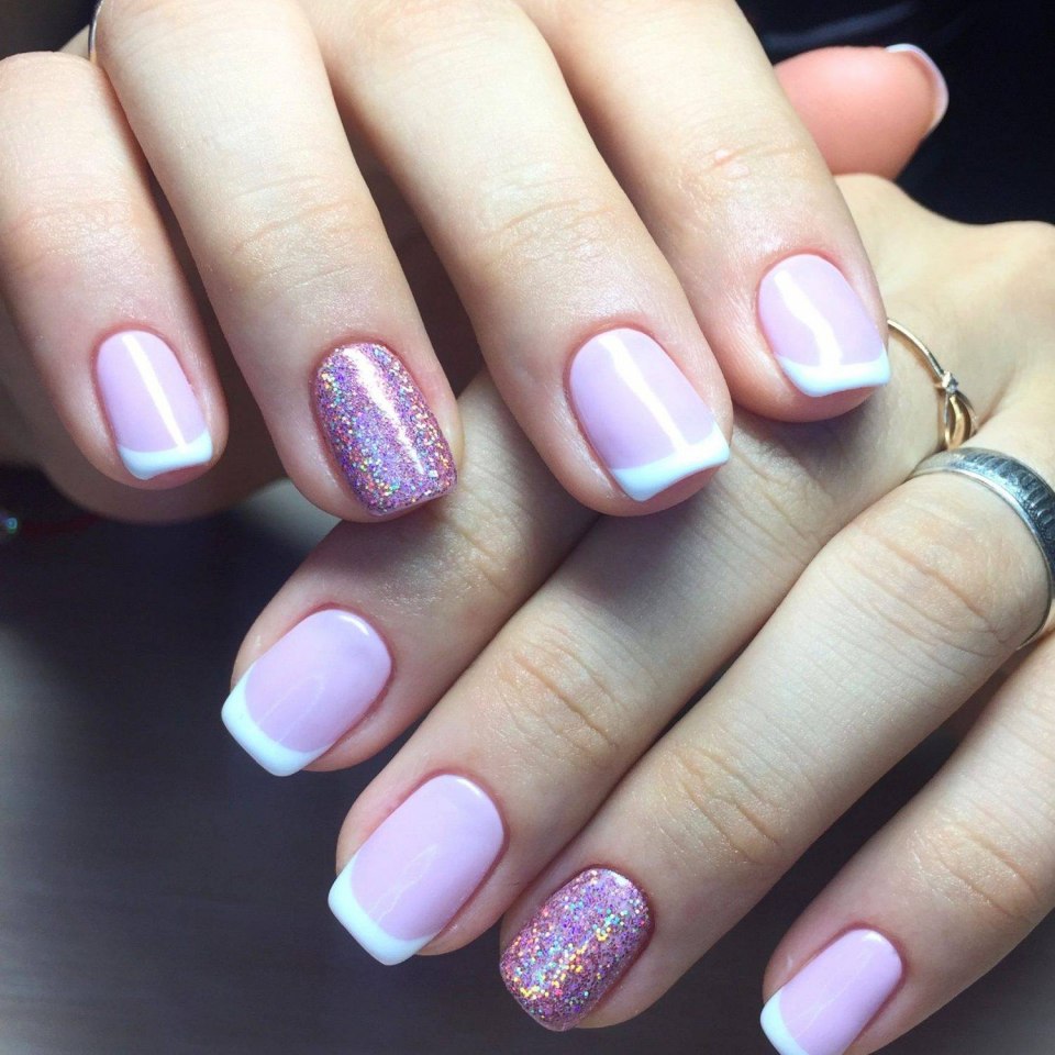 Лиловый френч