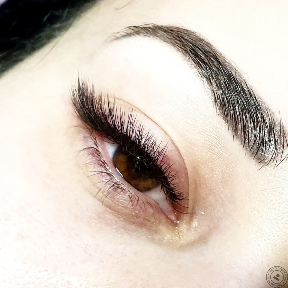 Лисий взгляд наращивание ресниц